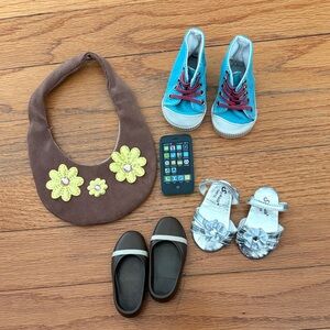 Colorful Doll Accessories Set